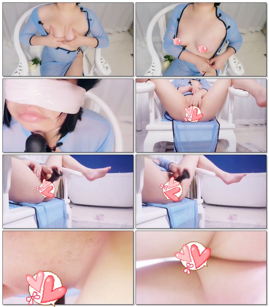 極品粉穴網紅少女三寸蘿莉之民國旗袍紫薇潮噴會員版（1V-597MB）